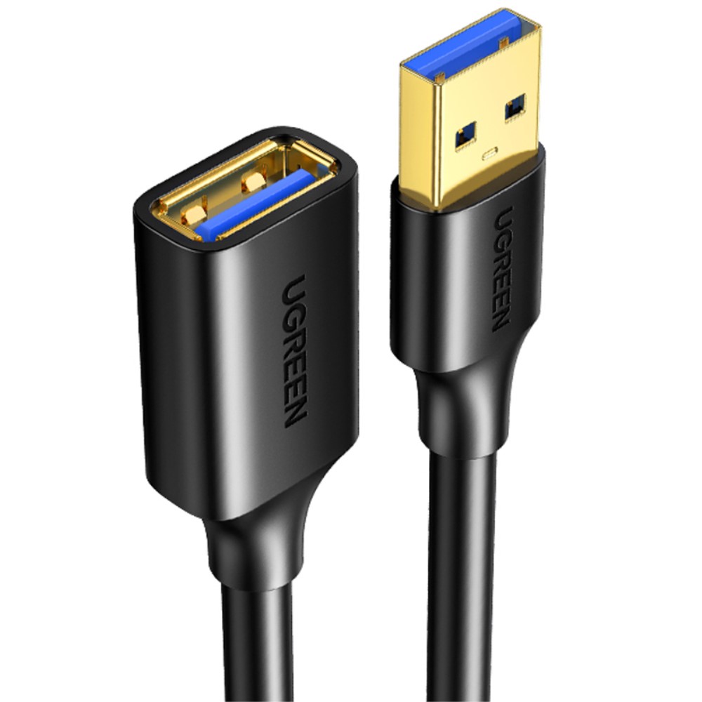 UGREEN UGREEN 1m USB 3.0 Förlängningskabel Svart
