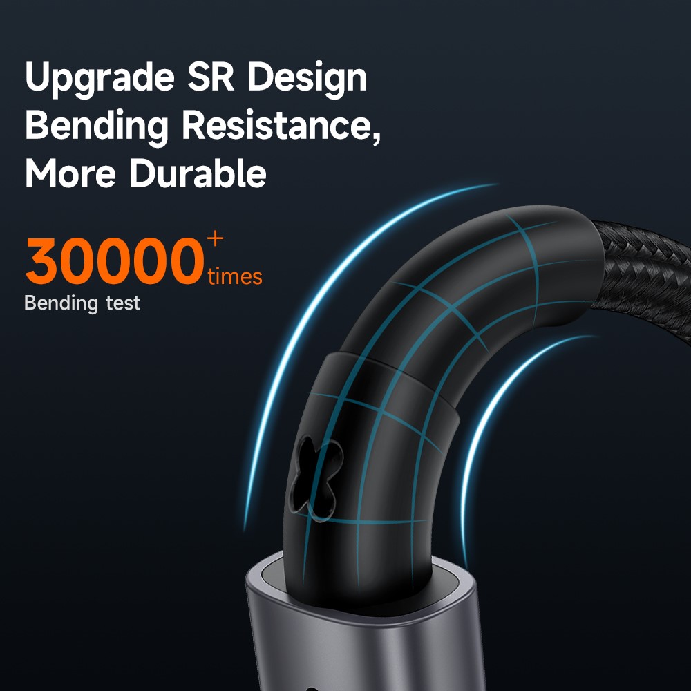 MCDODO Mcdodo 1.5m 60W PD USB-C - USB-C Snabbladdningskabel Svart