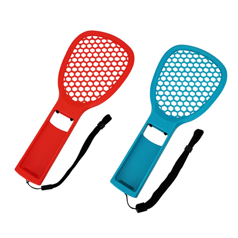 KJH KJH 2 st Tennis Racket för Nintendo Switch Röd/Blå