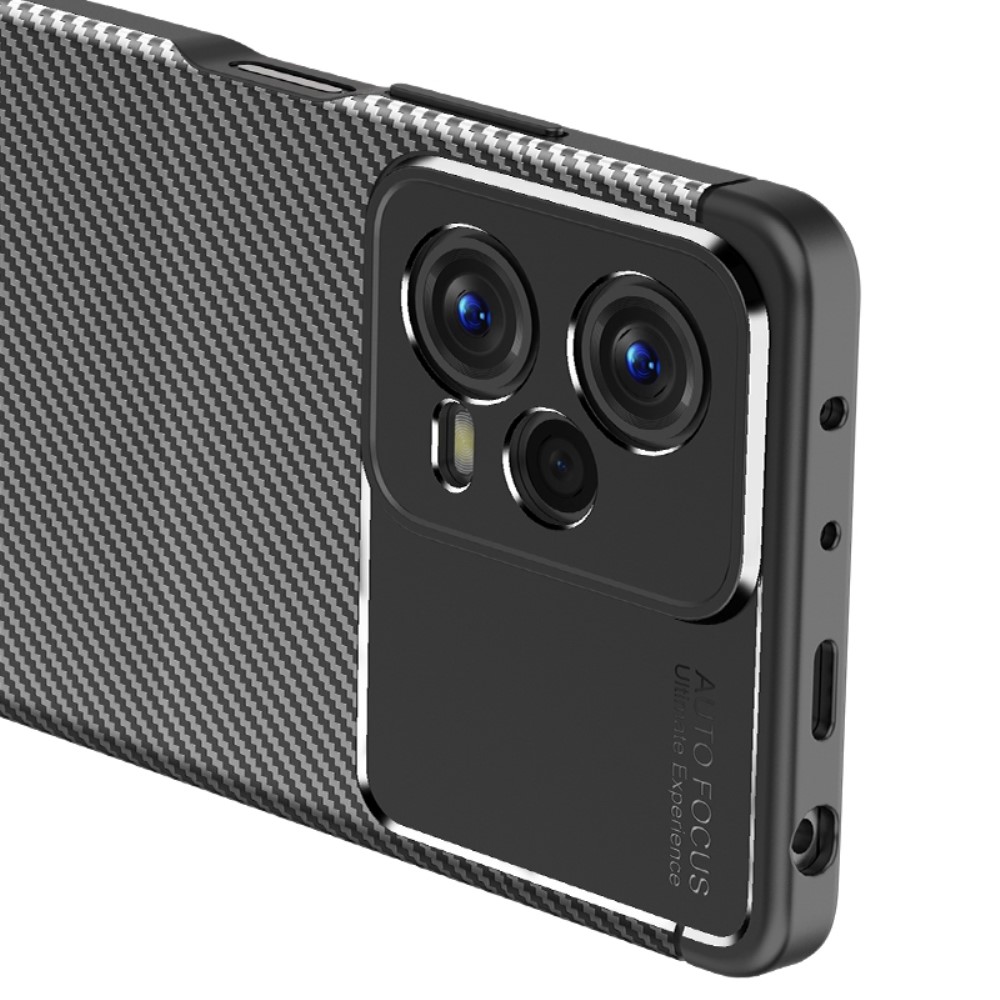  Xiaomi Redmi Note 12 Pro 5G Skal Kolfiber Textur Svart