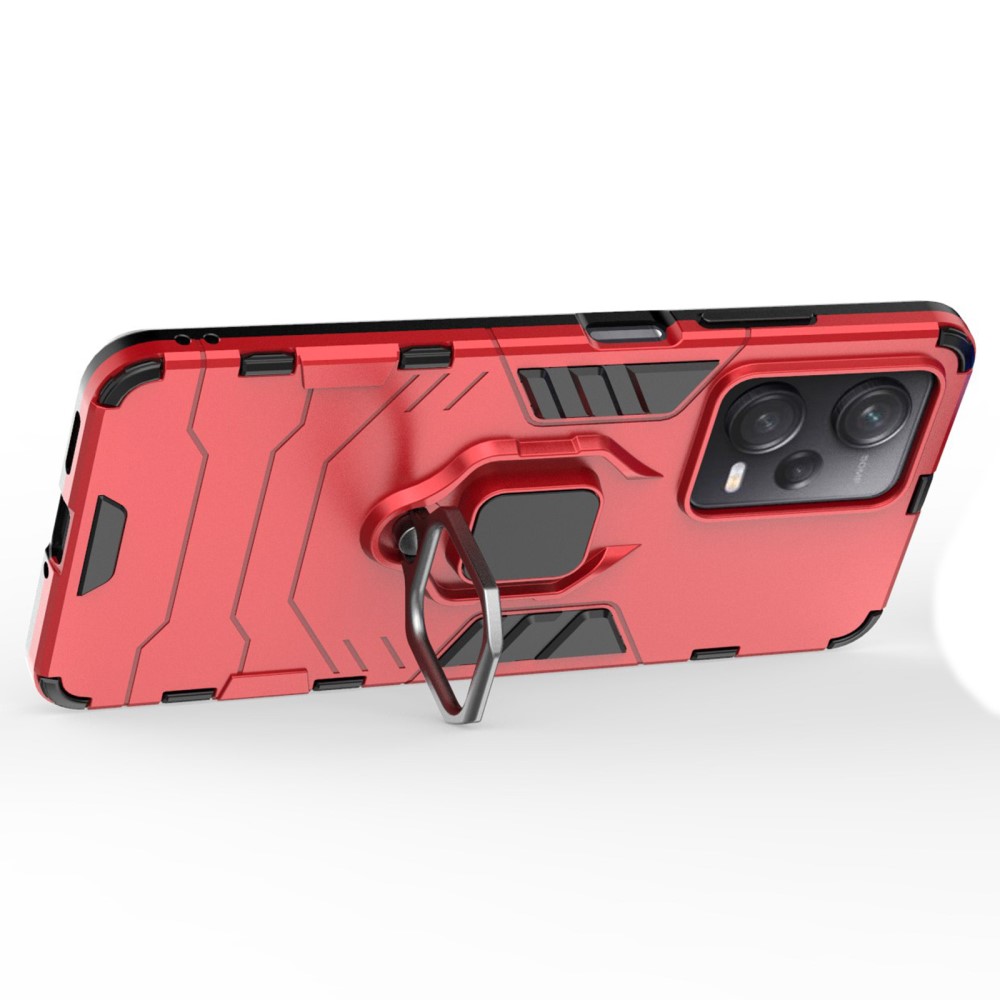  Xiaomi Redmi Note 12 Pro 5G Skal Ring Hybrid Armor Röd