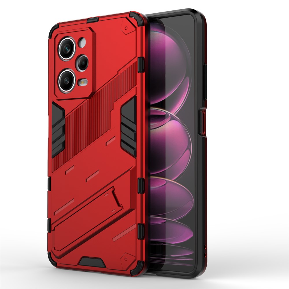  Xiaomi Redmi Note 12 Pro 5G Skal Hybrid Kickstand Röd