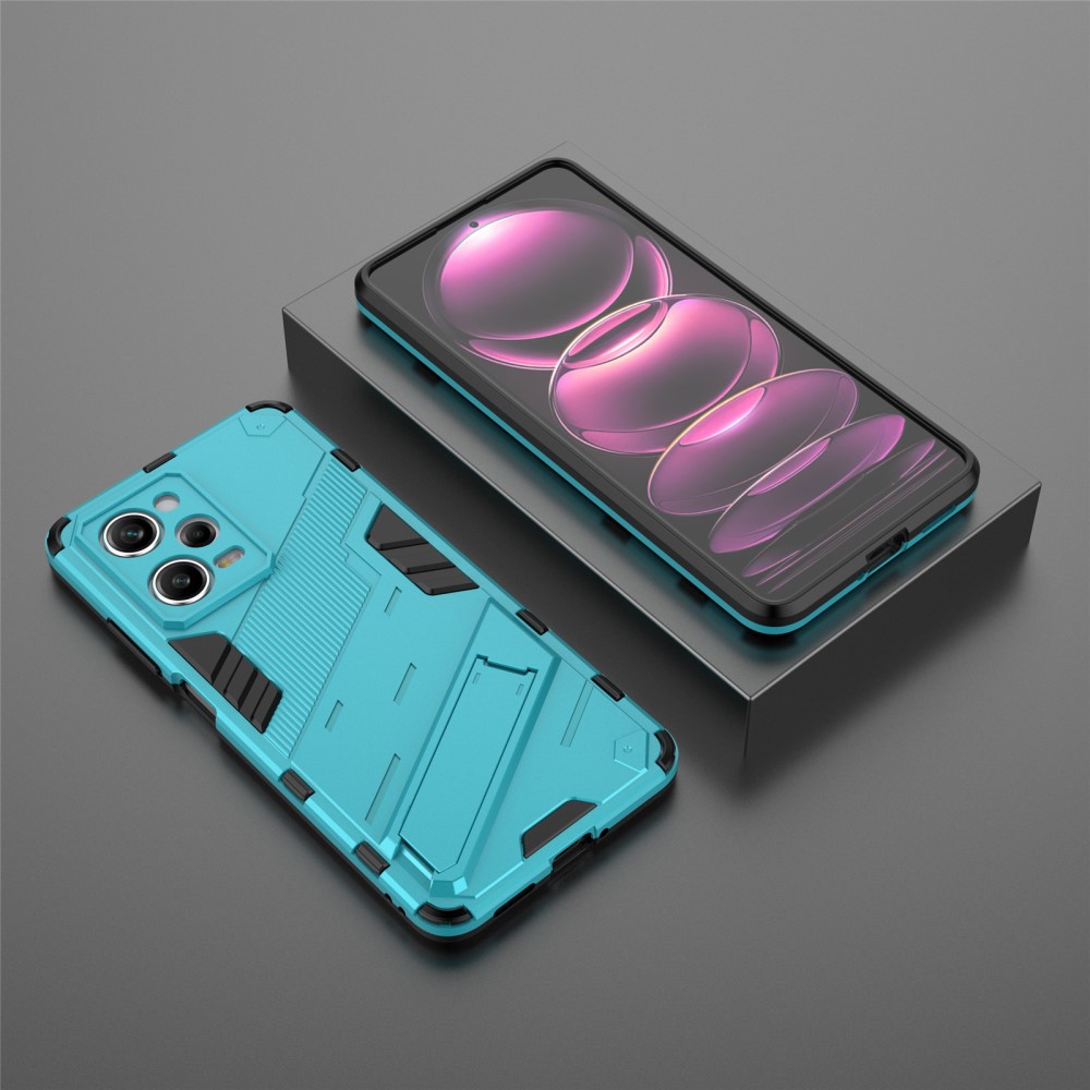  Xiaomi Redmi Note 12 Pro 5G Skal Hybrid Kickstand Blå