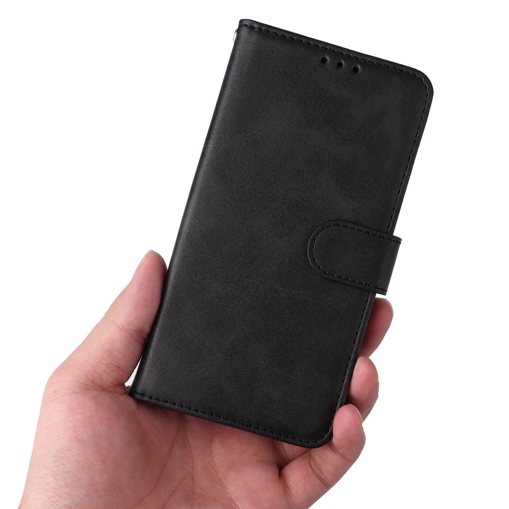  Xiaomi Redmi Note 12 Pro 5G Fodral Solid Läder Svart