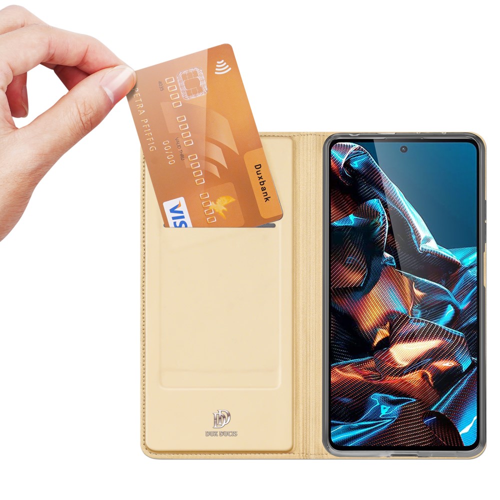 DUX DUCIS DUX DUCIS Xiaomi Redmi Note 12 Pro 5G Fodral Skin Pro Guld