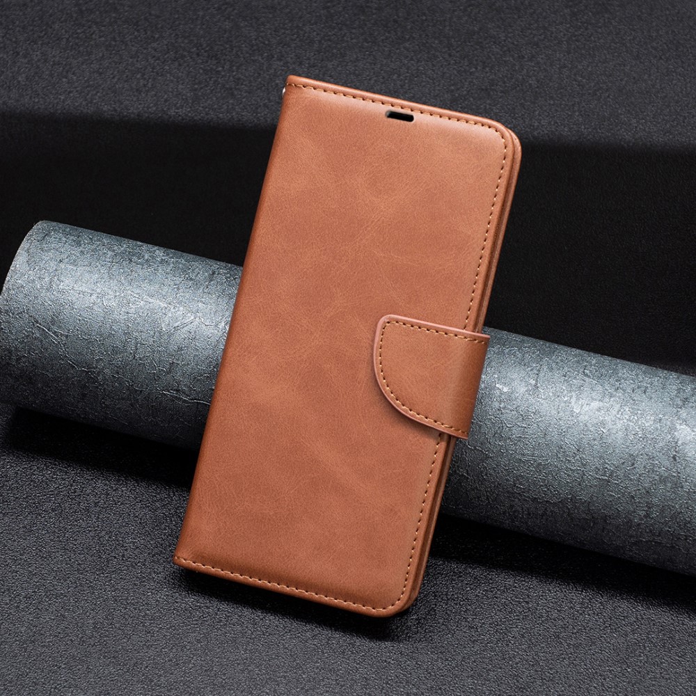  Xiaomi Redmi 12C 4G Fodral Shark Solid Läder Brun