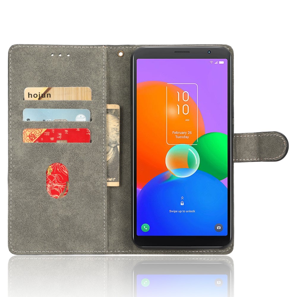  TCL 403 (2023) Fodral RFID Läder Svart