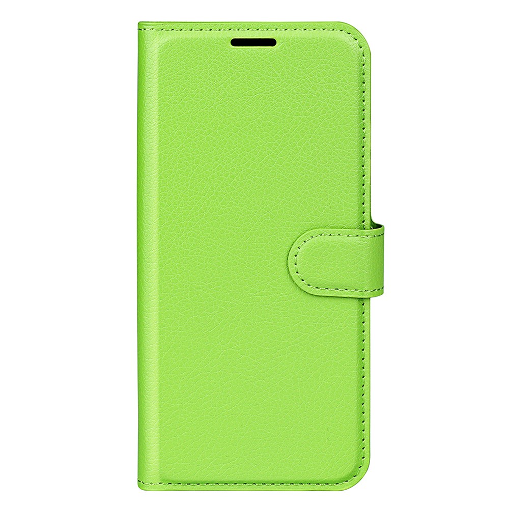  Xiaomi Redmi 12C 4G Fodral Litchi Läder Grön