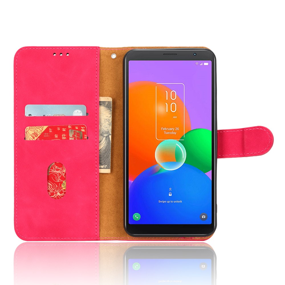  TCL 403 (2023) Fodral Läder Rosa