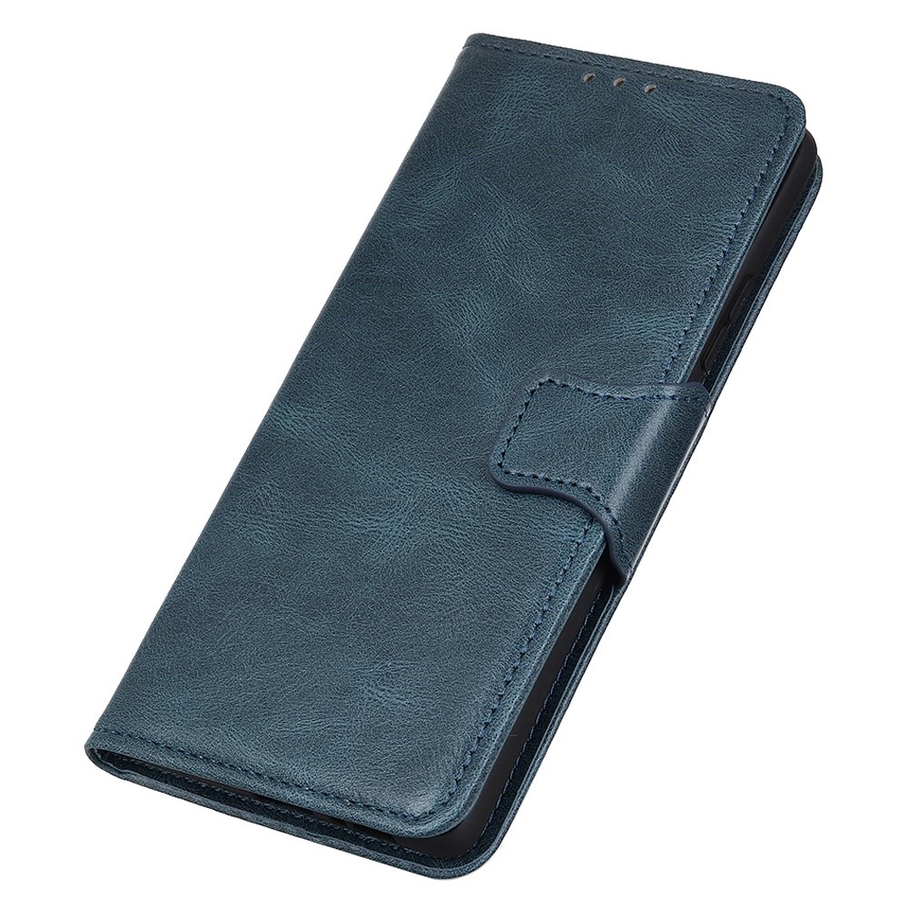  Xiaomi Redmi Note 12 4G Fodral Crazy Horse Läder Blå