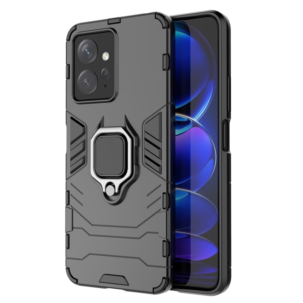  Xiaomi Redmi Note 12 4G Skal Ring Hybrid Armor Svart