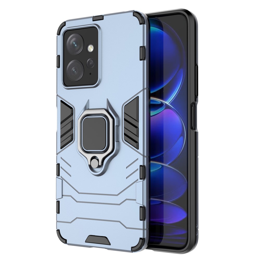  Xiaomi Redmi Note 12 4G Skal Ring Hybrid Armor Blå