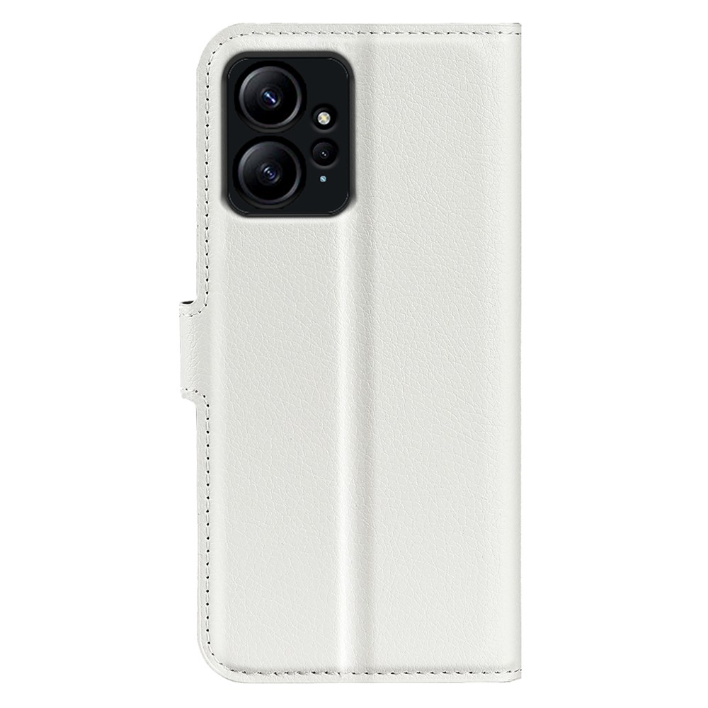  Xiaomi Redmi Note 12 4G Fodral Litchi Läder Vit