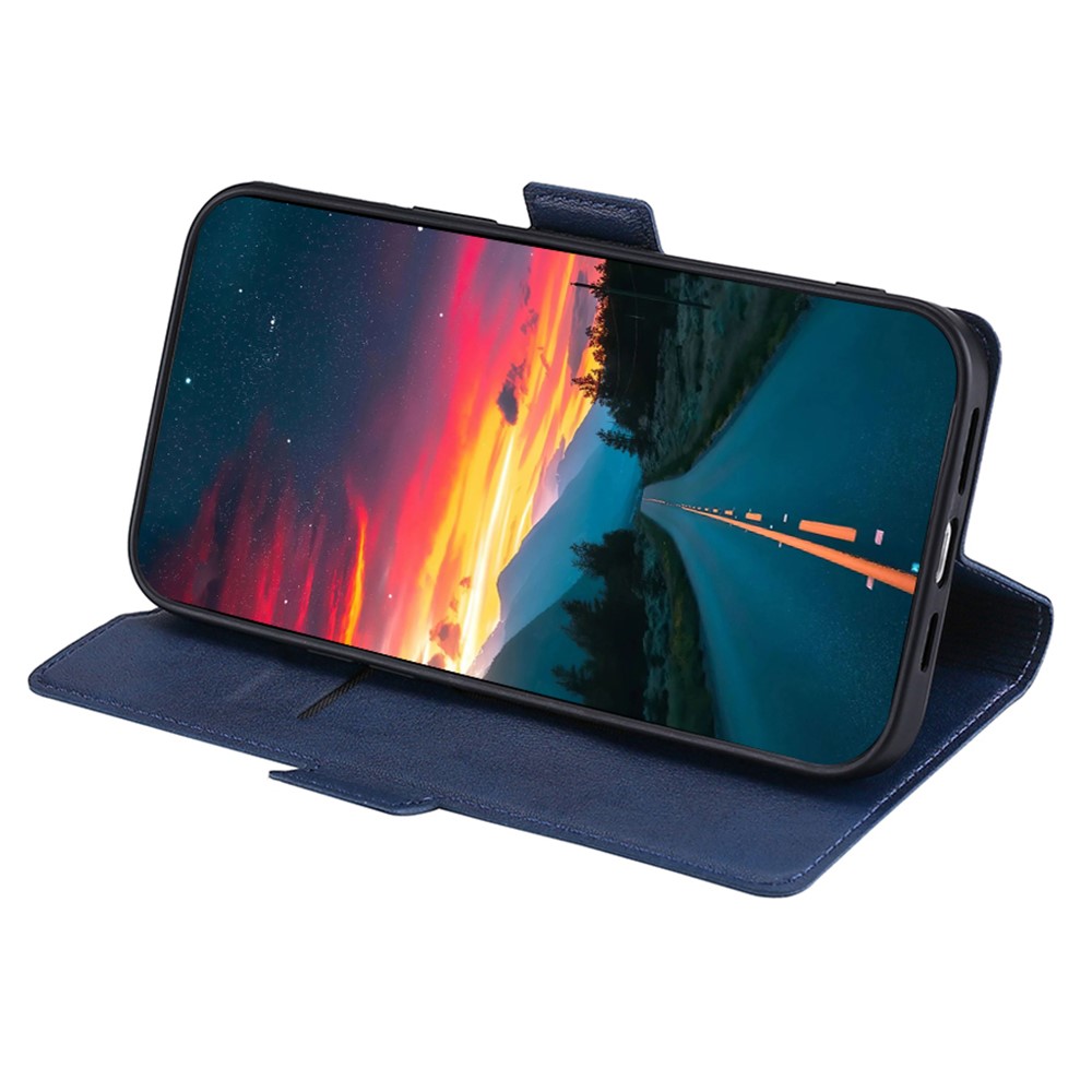  TCL 403 (2023) Fodral Slim Läder Blå