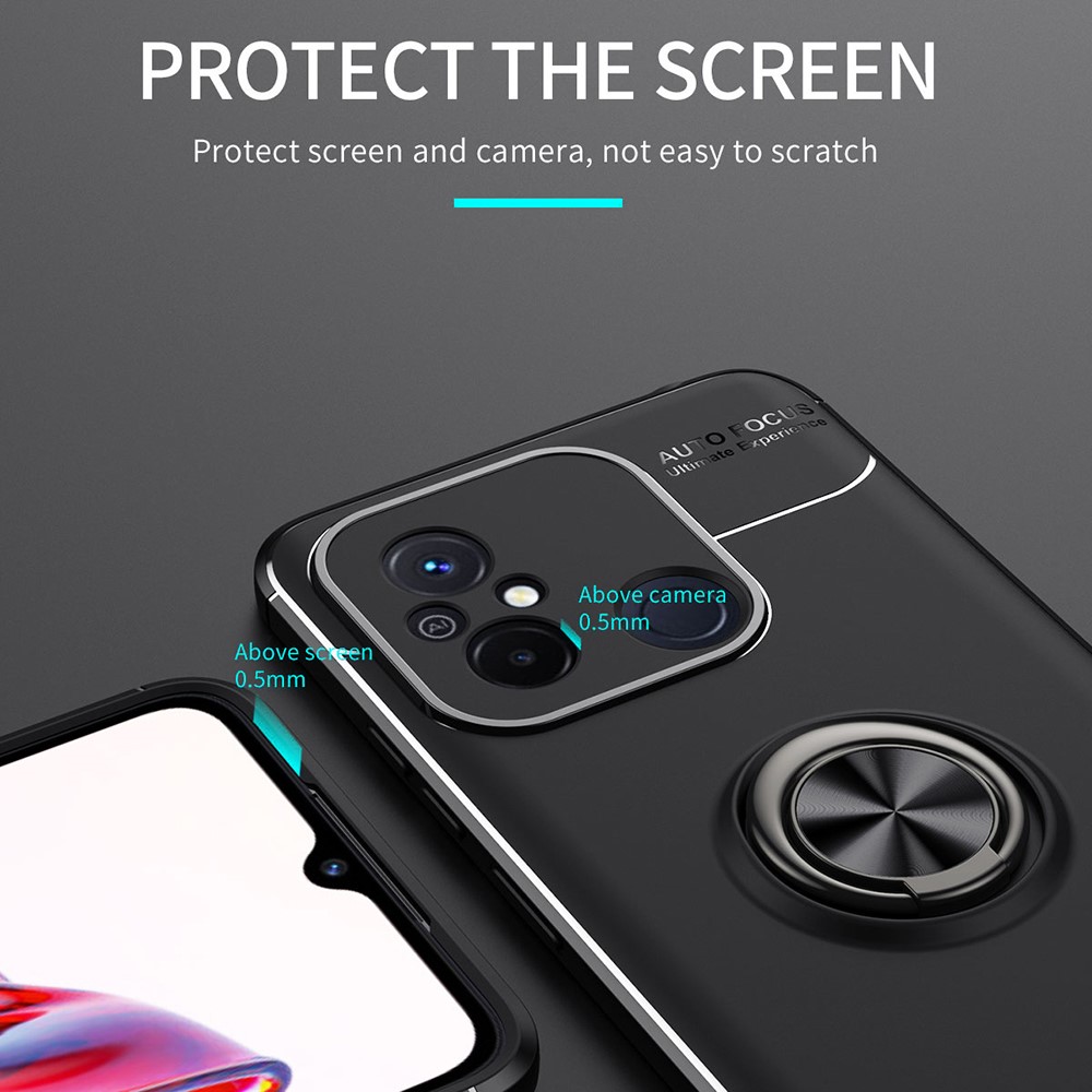  Xiaomi Redmi 12C 4G Skal Ring Svart