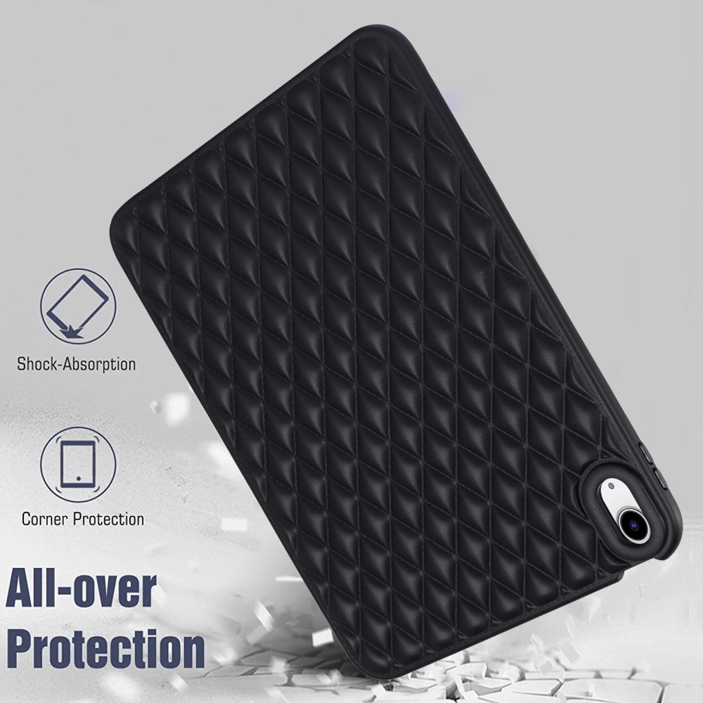  iPad Air 2026-2020 Skal Diamond Textur TPU Svart