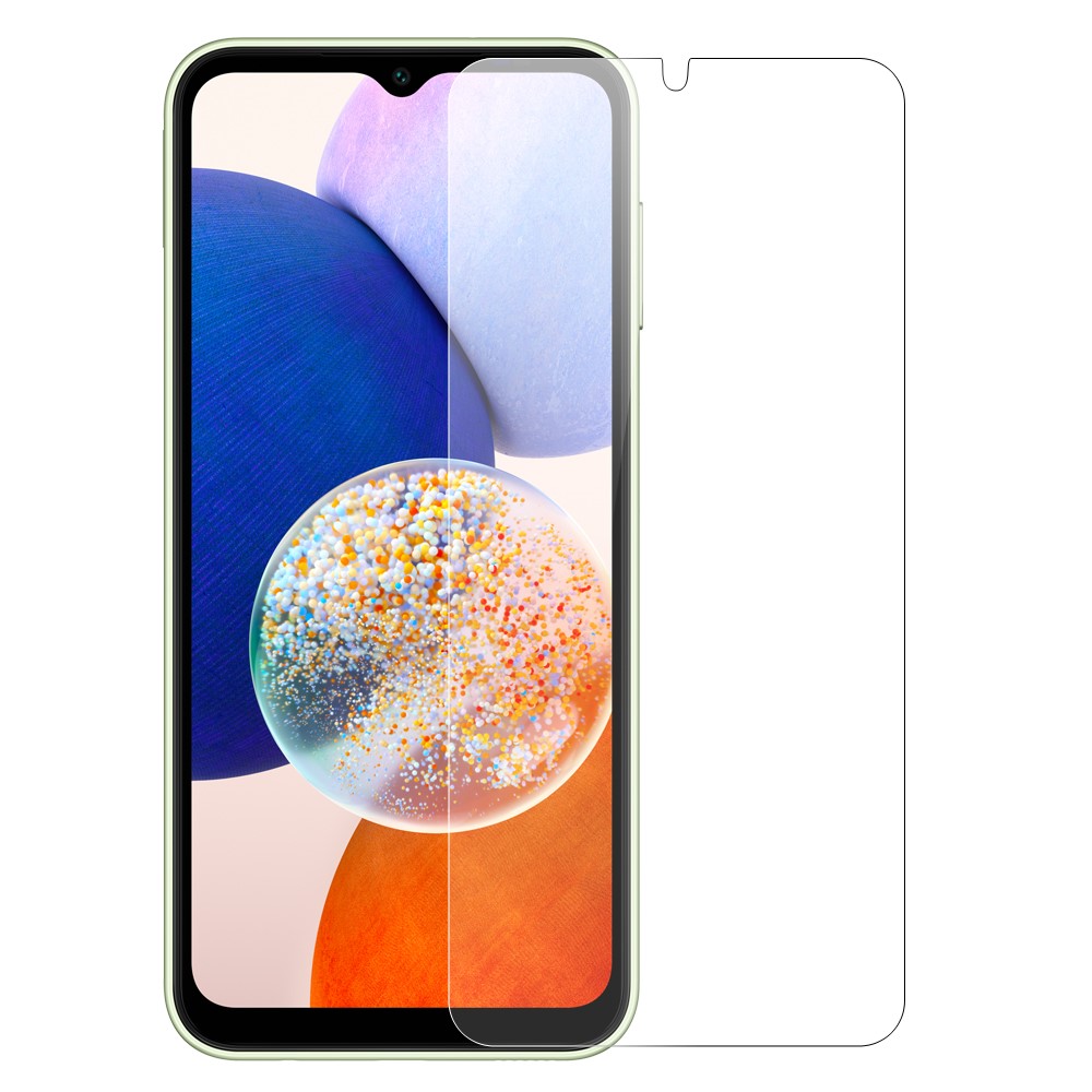 NORTHJO NORTHJO Galaxy A14 4G/5G 2-PACK Skärmskydd Härdat Glas