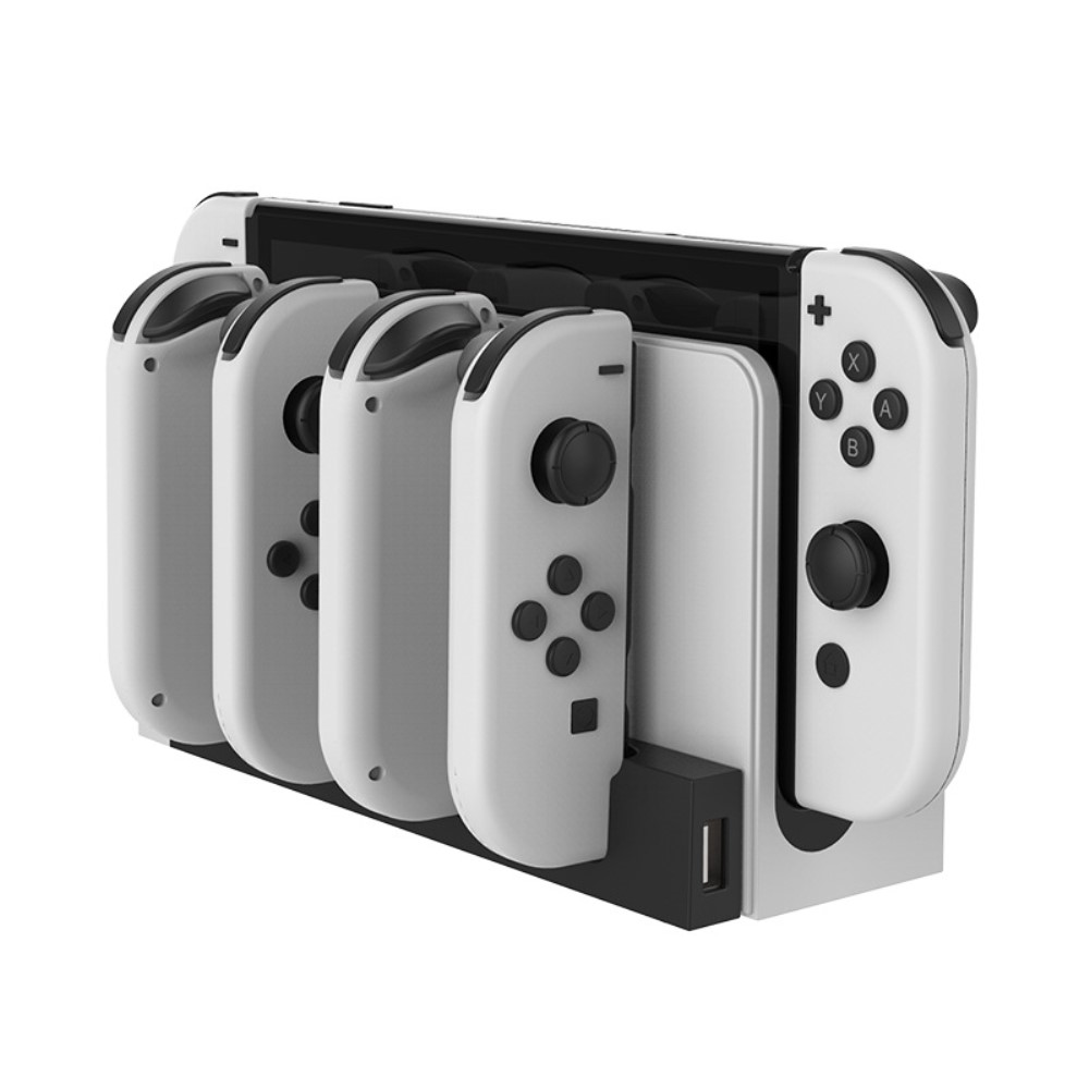 iPega iPega Nintendo Switch LED Laddstation För Ställ och 4x Joy-Con