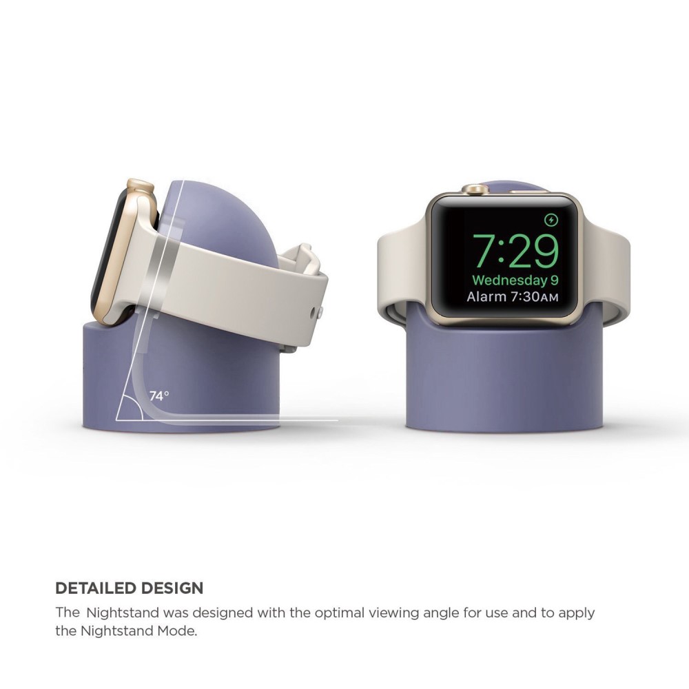  Apple Watch Silikon Stativ Blå