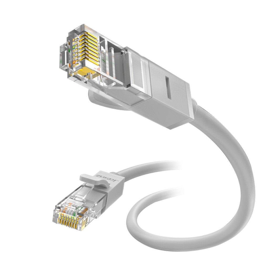 JASOZ JASOZ 1m Cat5e RJ45 UTP Nätverkskabel Grå