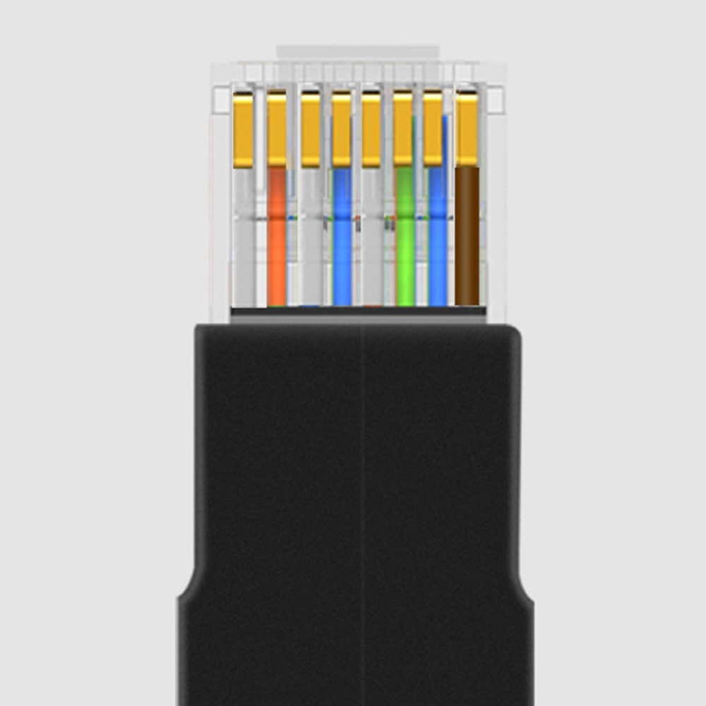 CableCreation CableCreation 90 Graders RJ45 Ethernet Adapter Svart