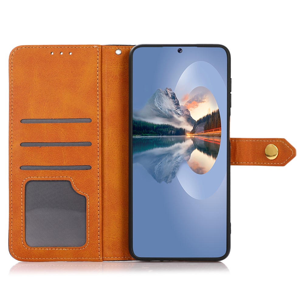 KHAZNEH KHAZNEH Motorola Edge 40 Pro 5G Fodral Dual-Color Brun