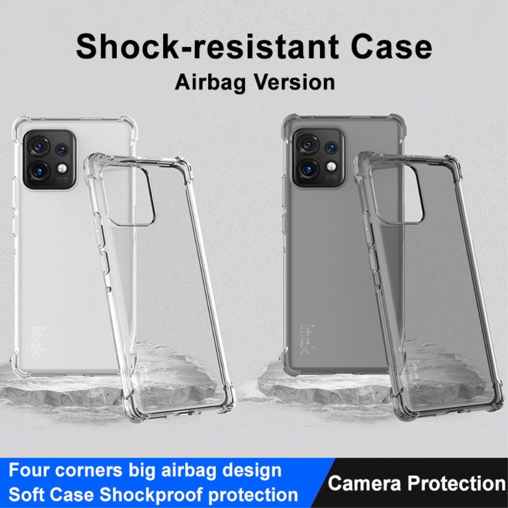 IMAK IMAK Motorola Edge 40 Pro 5G Skal Shockproof TPU Transparent