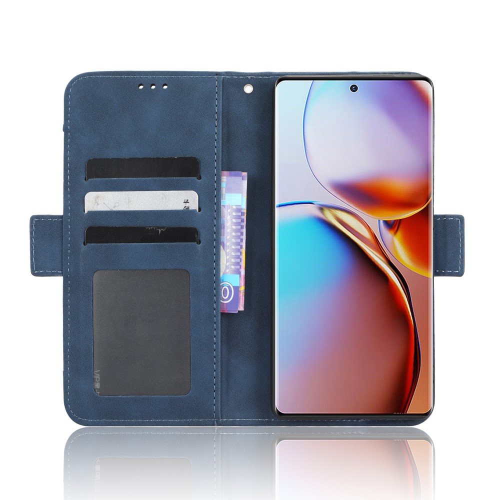 Motorola Edge 40 Pro 5G Fodral Med Avtagbart Kortfodral Blå