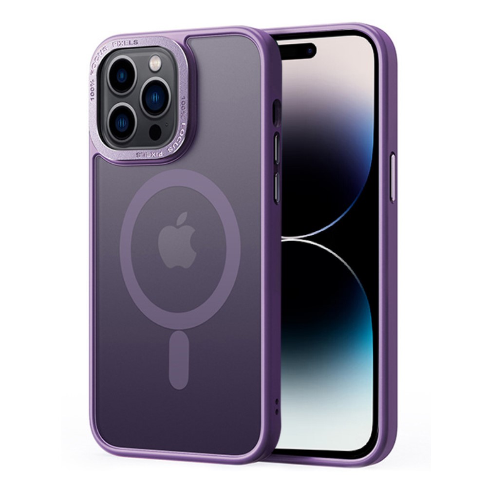  iPhone 14 Pro Skal MagSafe Hybrid Matt Lila