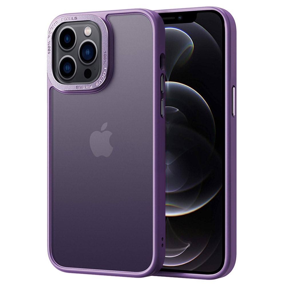  iPhone 12 Pro Max Skal Classic Hybrid Matt Lila