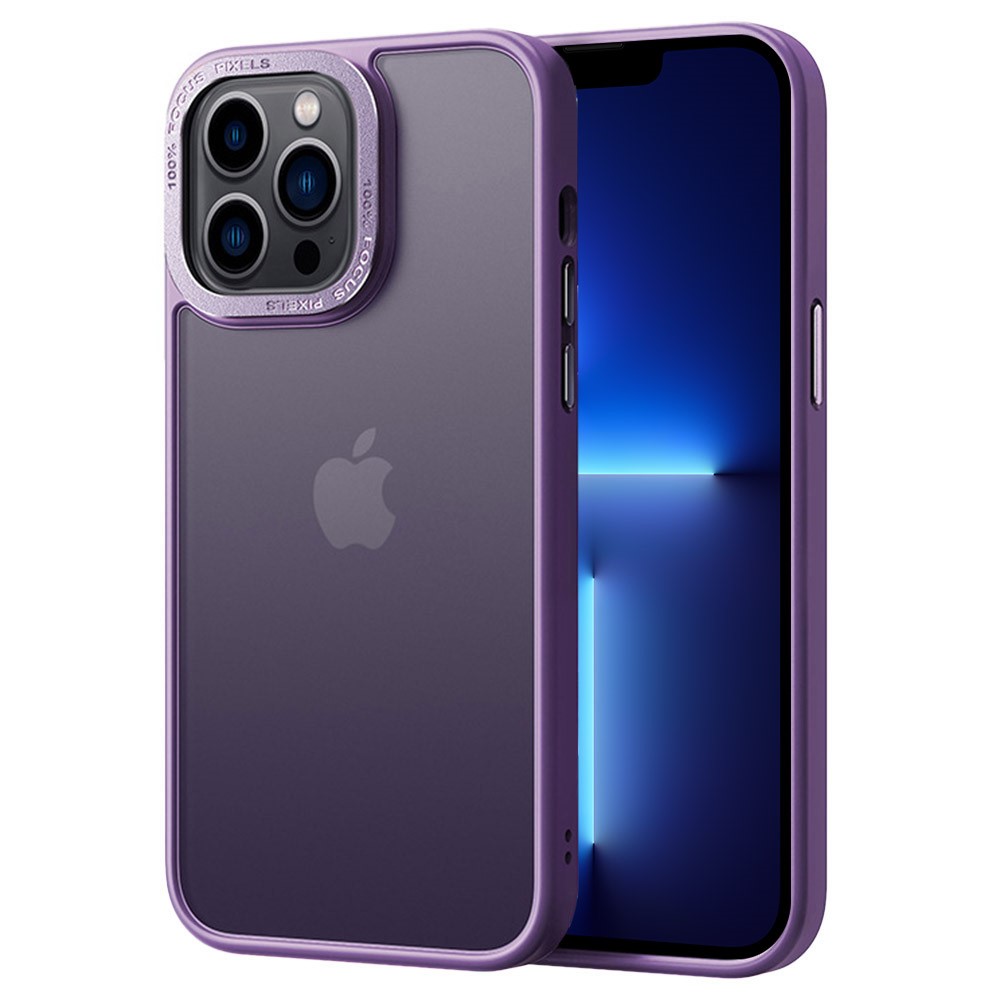  iPhone 13 Pro Max Skal Classic Hybrid Matt Lila