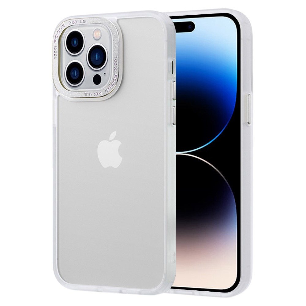  iPhone 14 Pro Skal Classic Hybrid Matt Vit