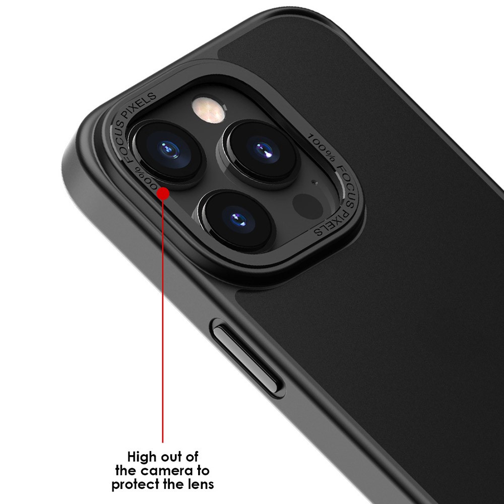  iPhone 14 Pro Skal Classic Hybrid Matt Vit