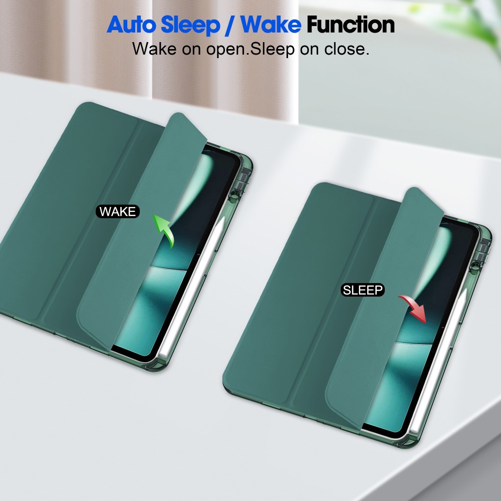  OnePlus Pad Fodral Hybrid Med Pennhållare Svartgrön