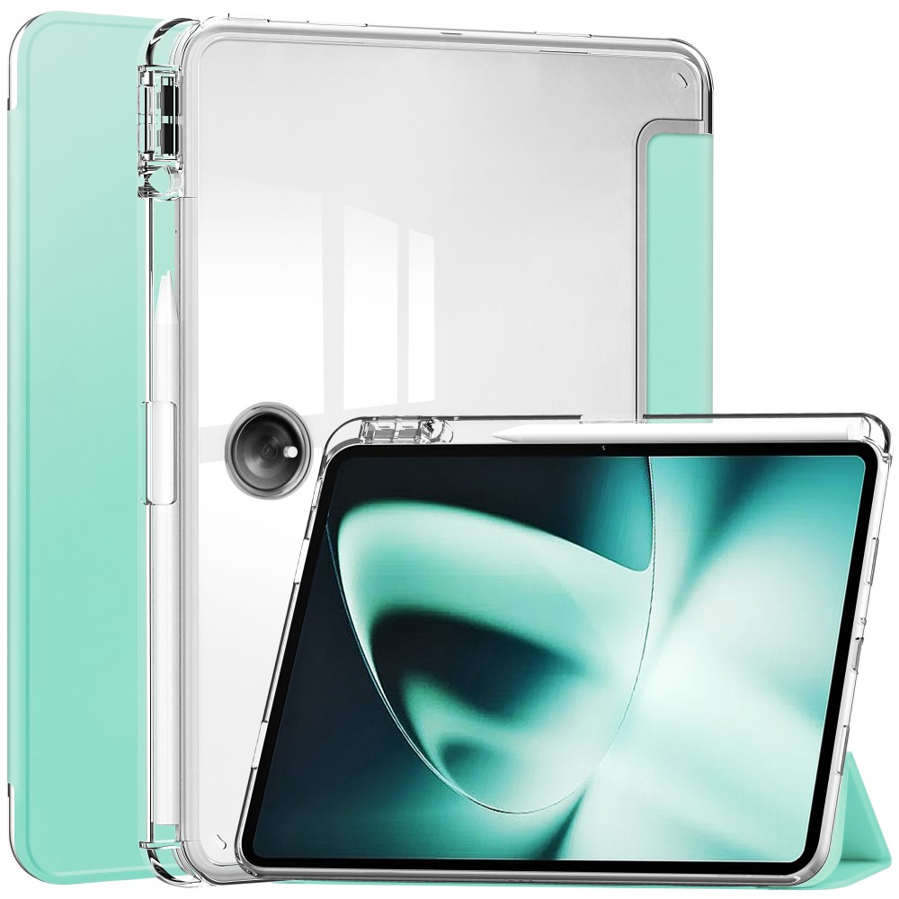  OnePlus Pad Fodral Hybrid Med Pennhållare Mint Grön