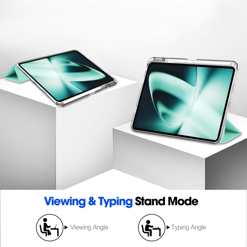  OnePlus Pad Fodral Hybrid Med Pennhållare Mint Grön