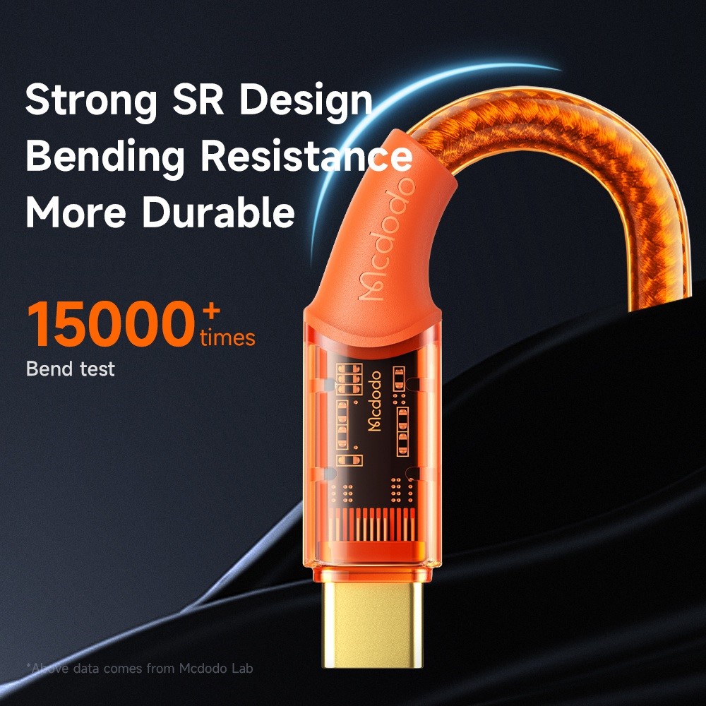 MCDODO Mcdodo 1.2m 100W PD USB-C - USB-C Kabel Svart