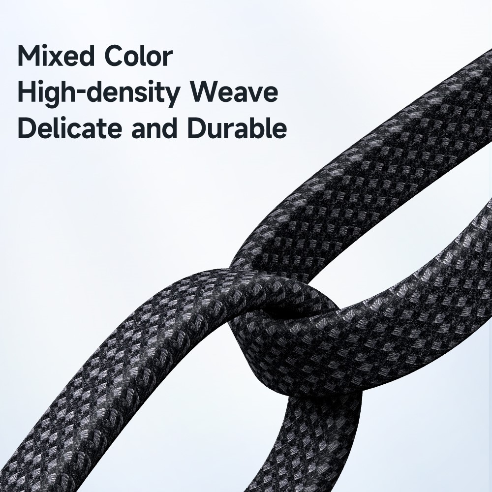 MCDODO Mcdodo 1.2m 65W PD USB-C - USB-C Elbow Kabel Svart