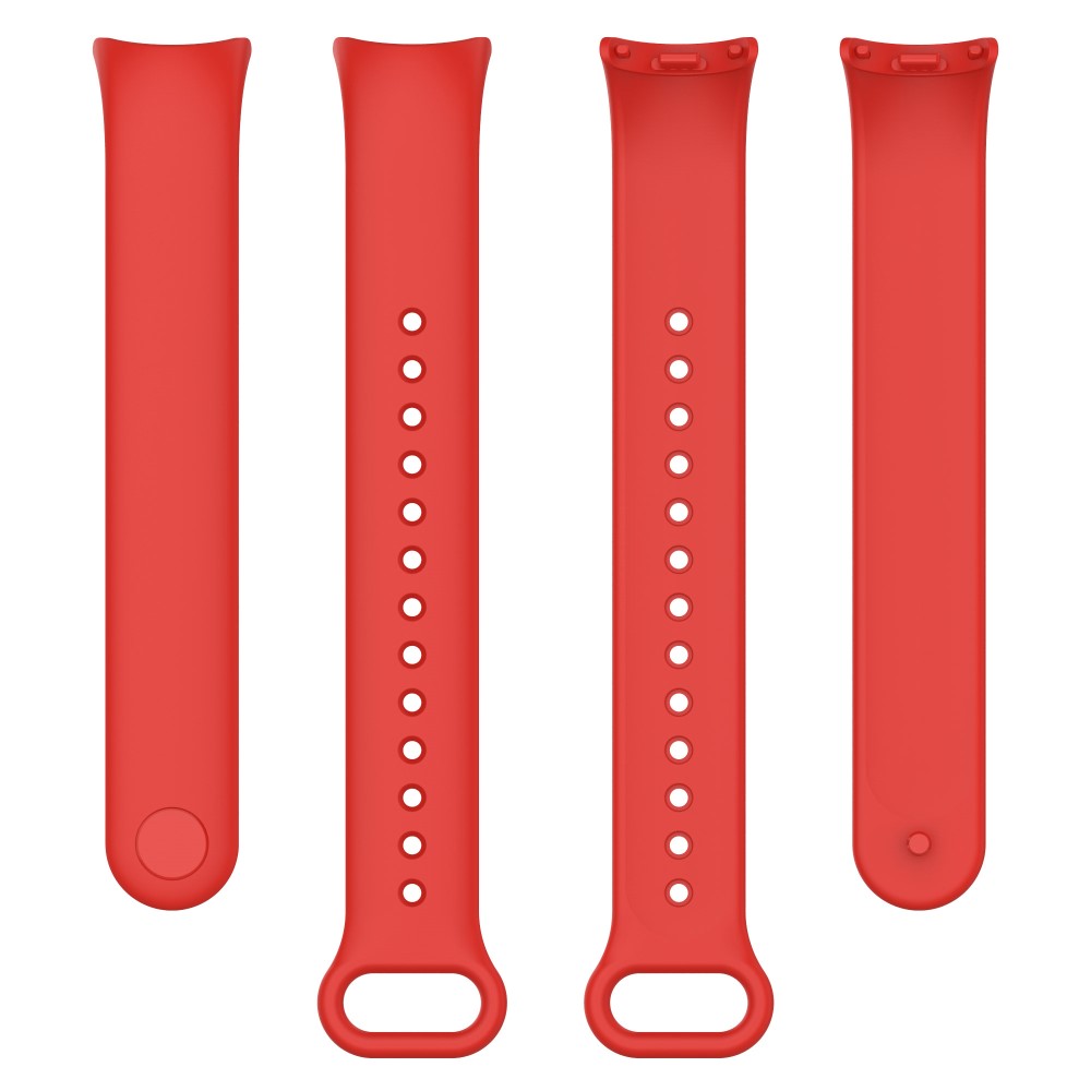  Xiaomi Smart Band 10/9/8 Armband Solid Silikon Röd