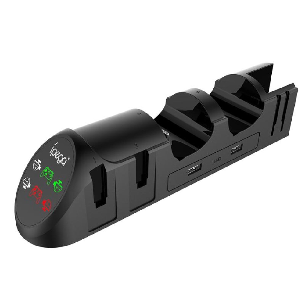 iPega iPega 6in1 Laddningsbas för Nintendo Switch Joy-Con/Pro