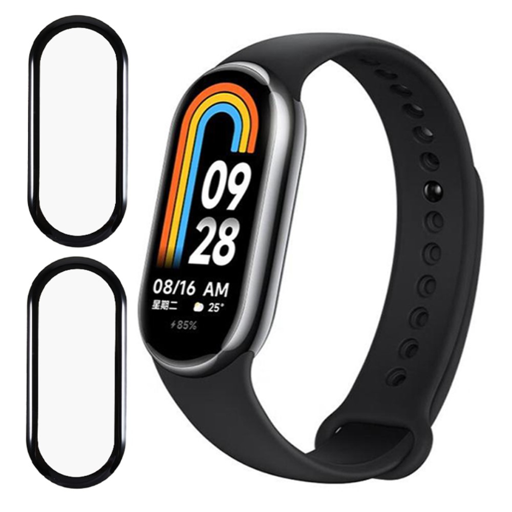  Xiaomi Smart Band 9/8 2-PACK Skärmskydd Hybrid