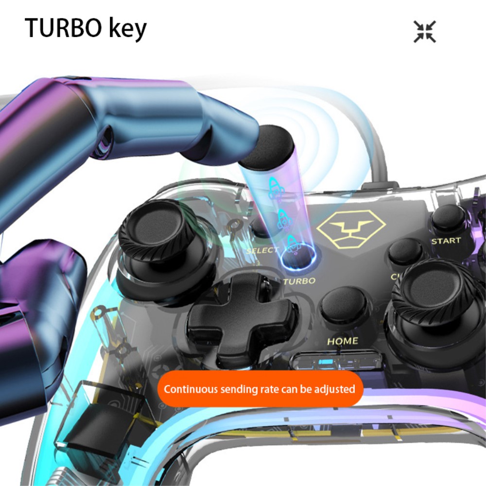 AOLION AOLION Universal RGB Trådad Handkontroll PS/NS/iOS/PC/TV