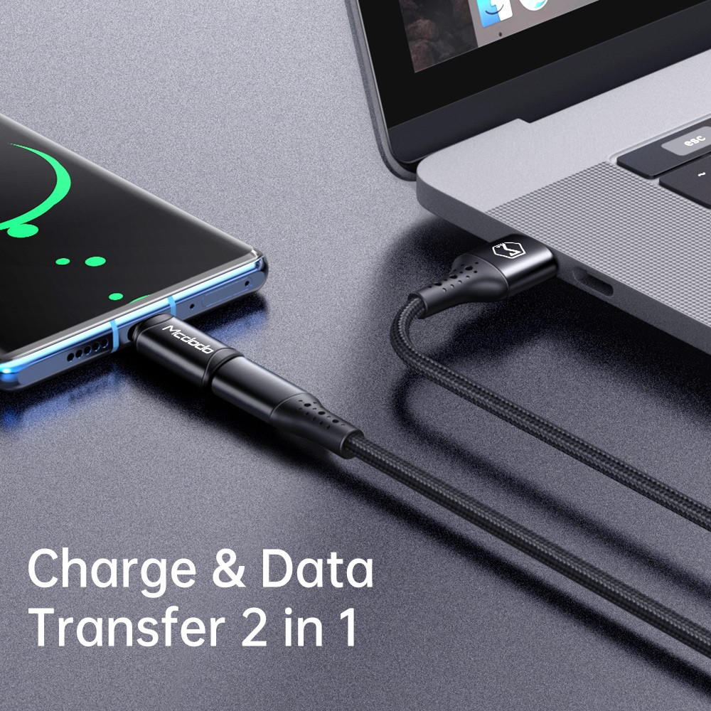 MCDODO Mcdodo Lightning Hona - USB-C Hane Adapter Svart