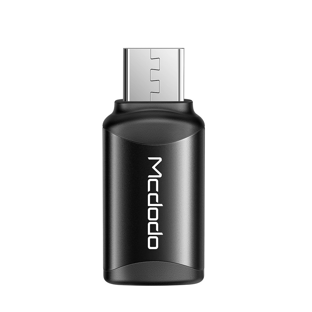 MCDODO Mcdodo Lightning Hona - MicroUSB Hane Adapter Svart