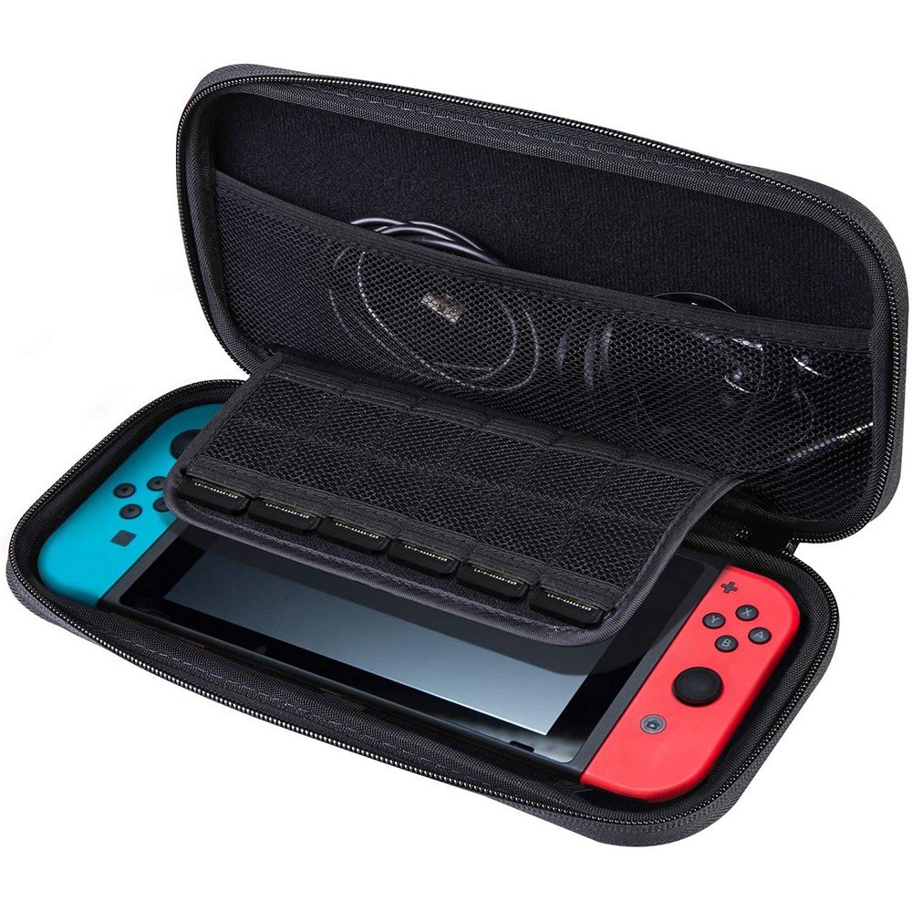  Nintendo Switch Förvaringsväska Anti-Drop Silver