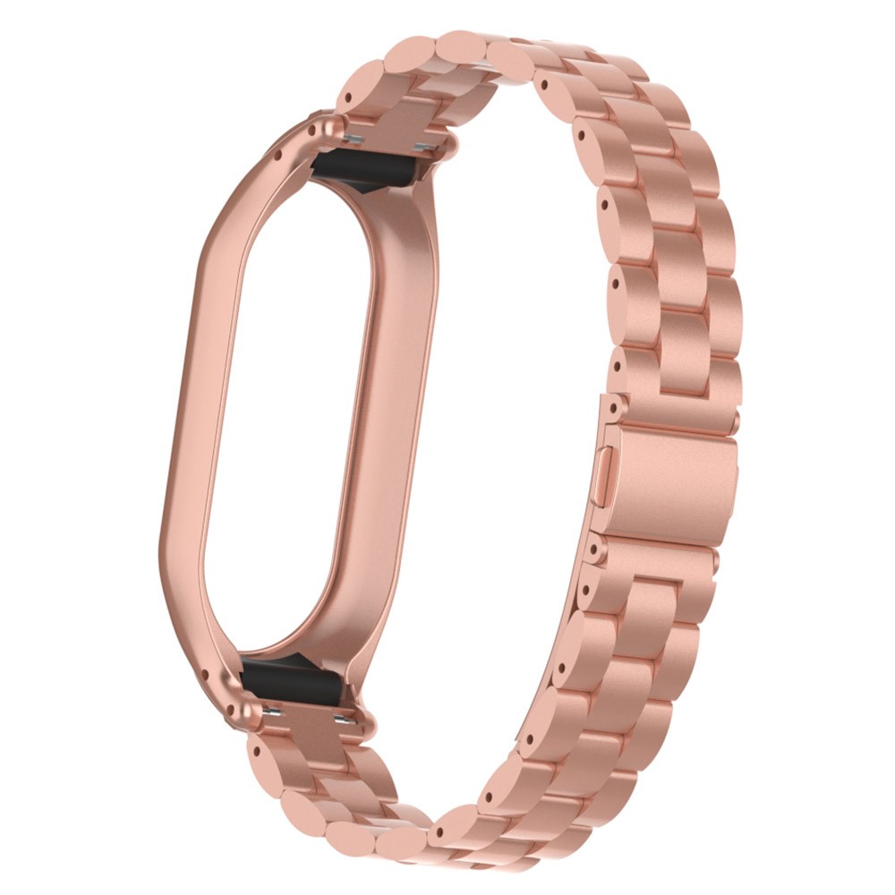  Xiaomi Smart Band 8 Lyxigt Metallarmband Roséguld