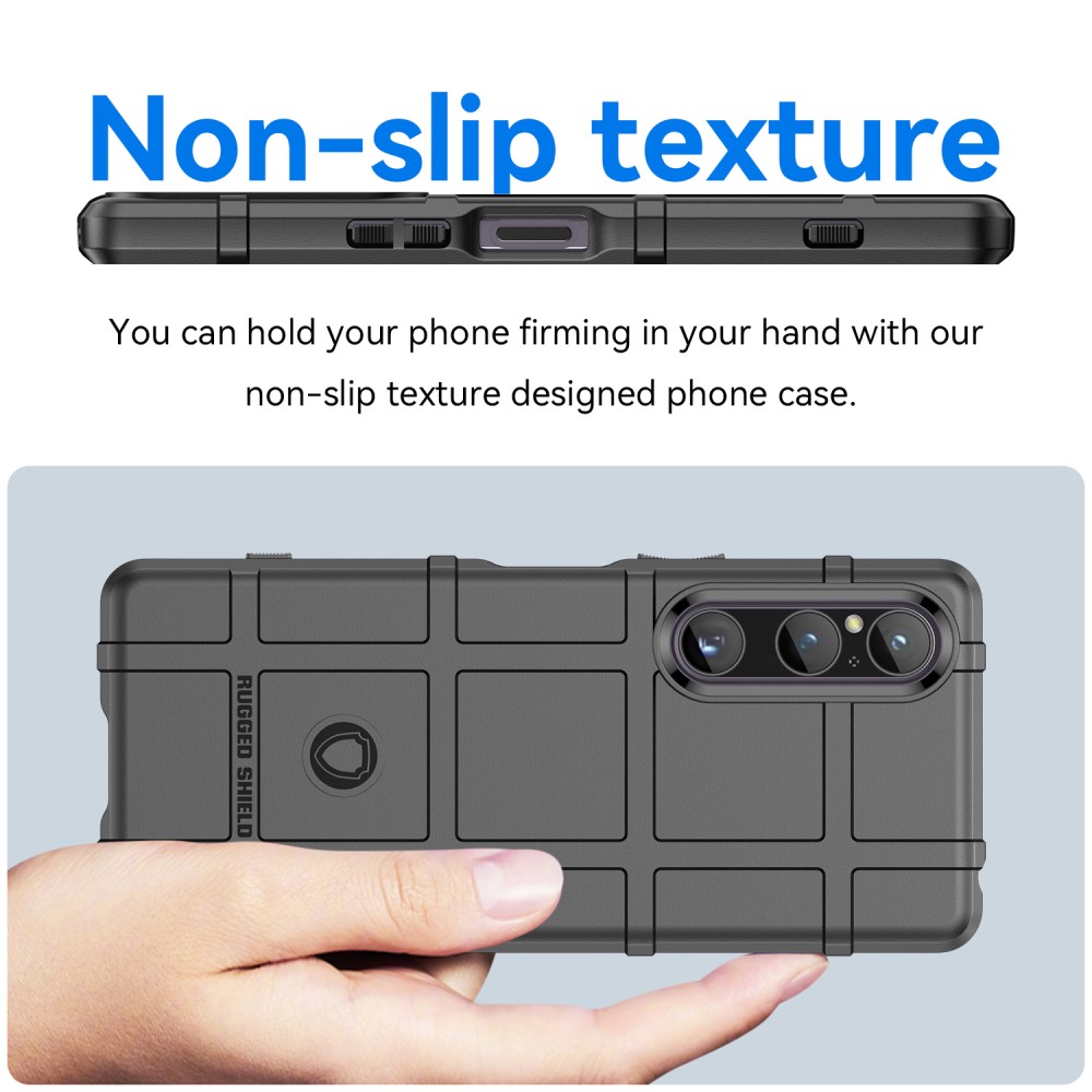  Sony Xperia 1 V Skal TPU Robust Svart