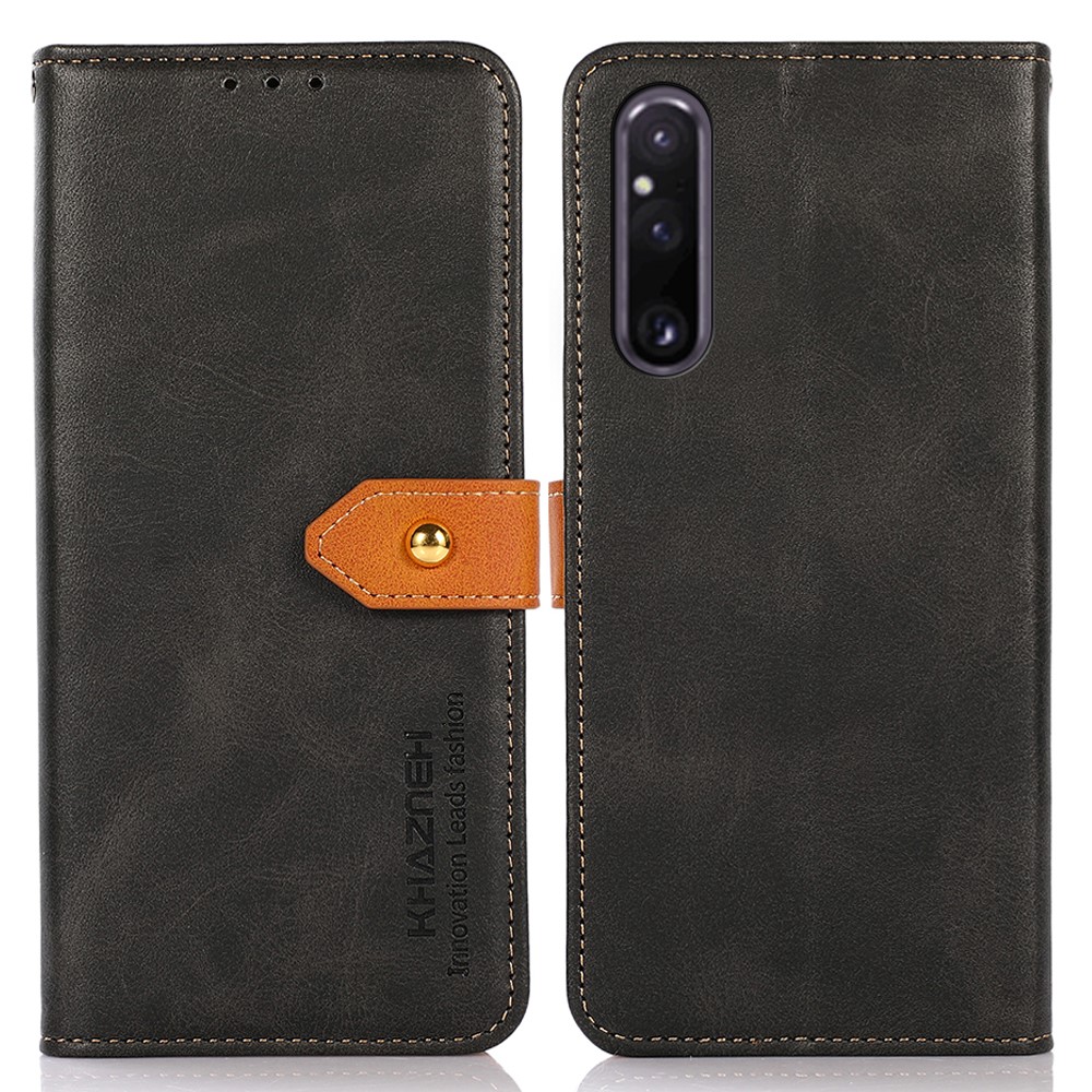 KHAZNEH KHAZNEH Sony Xperia 1 V Fodral Dual-Color Svart