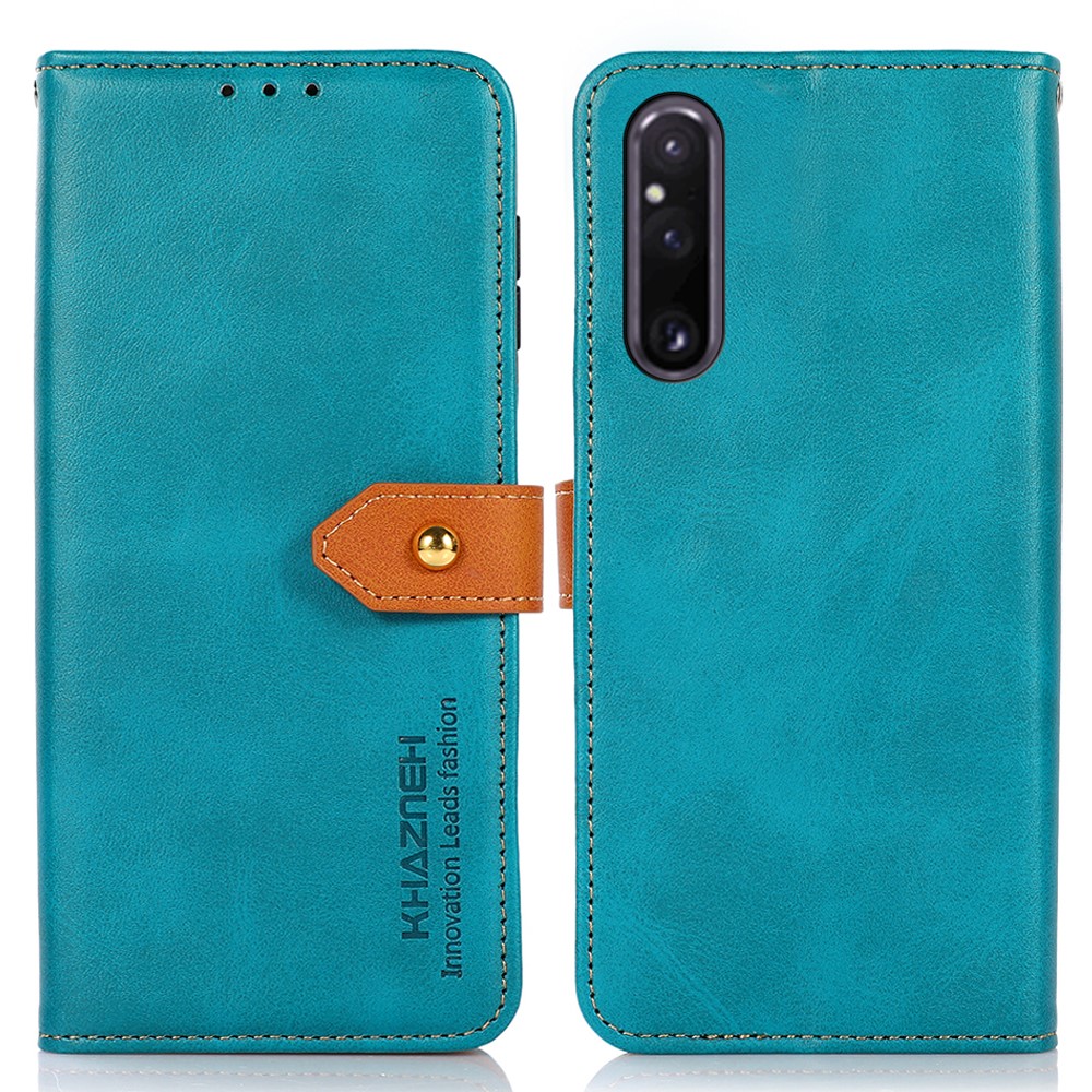 KHAZNEH KHAZNEH Sony Xperia 1 V Fodral Dual-Color Blå