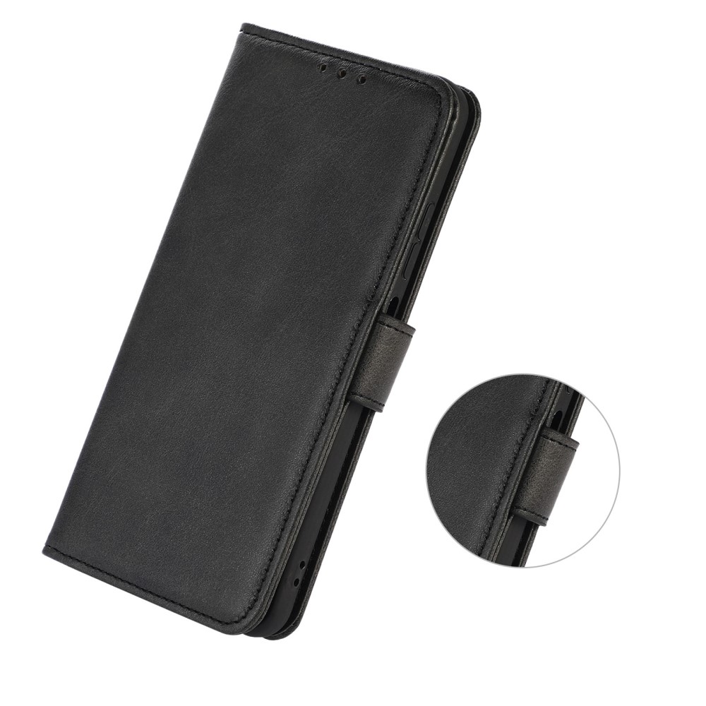  Sony Xperia 1 V Fodral Solid Läder Svart